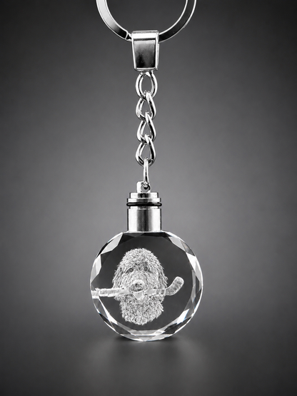 Light Up Crystal Key Chain