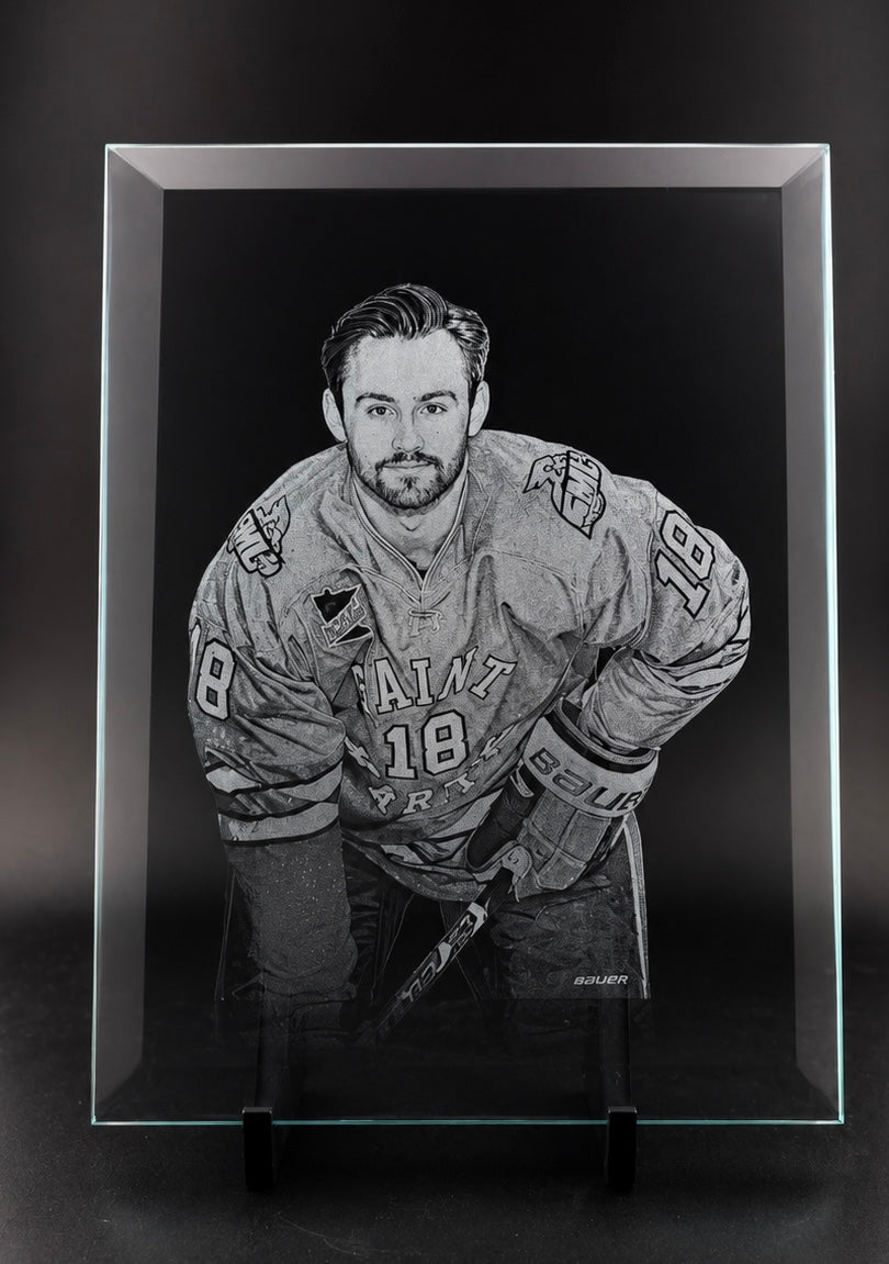 Premium Glass Player Card