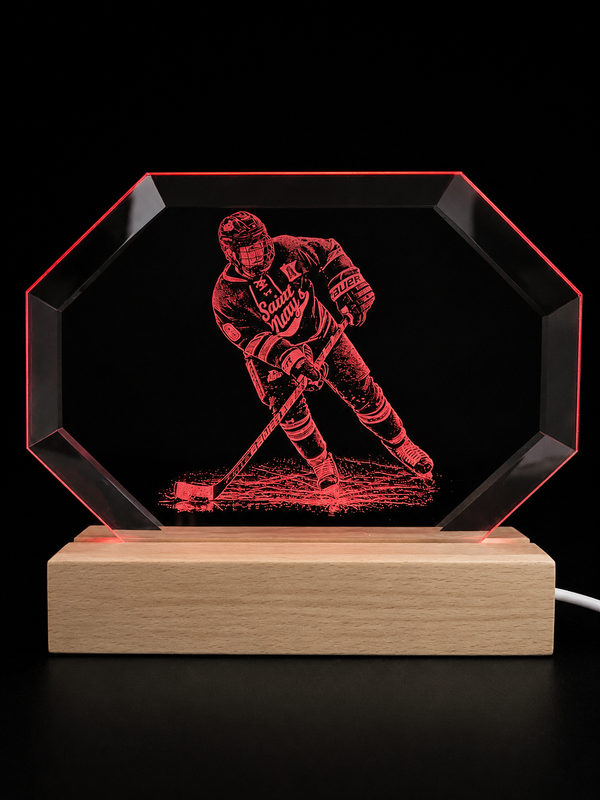 Premium Glass Player Card