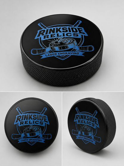 Engraved Puck