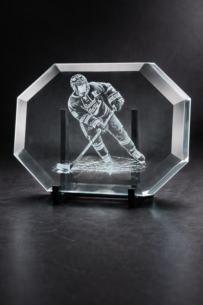 Premium Glass Player Card