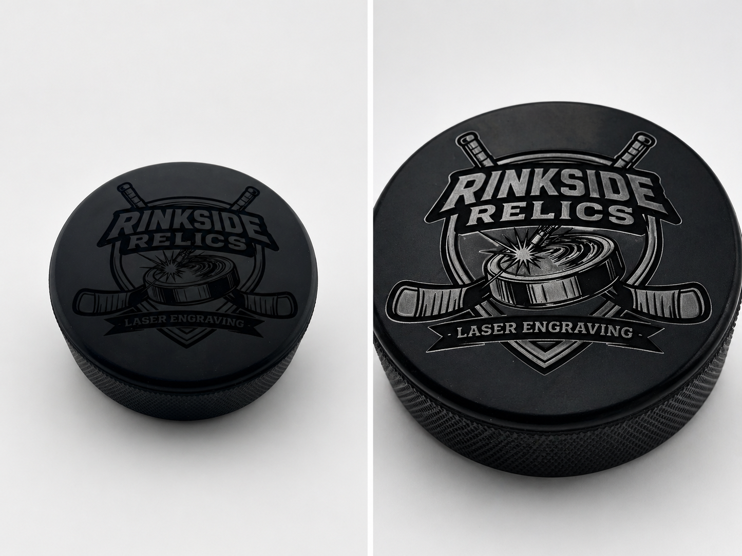 Engraved Puck