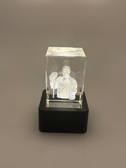 Inner Engraved K9 Crystal